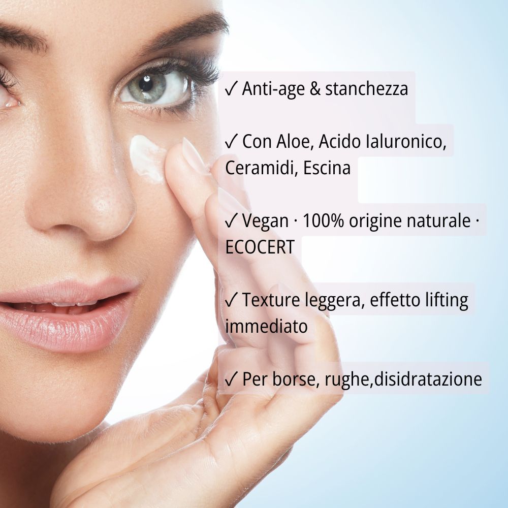 ETERNA Eyes™ Crema Contorno Occhi (con Ceramidi e Acido Ialuronico)