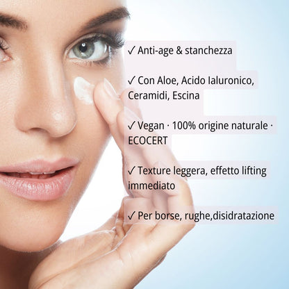 ETERNA Eyes™ Crema Contorno Occhi (con Ceramidi e Acido Ialuronico)